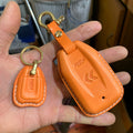 2022 KTM 1290 Super Adventure Key Case Set – Handmade Leather Covers for Main and Backup Keys