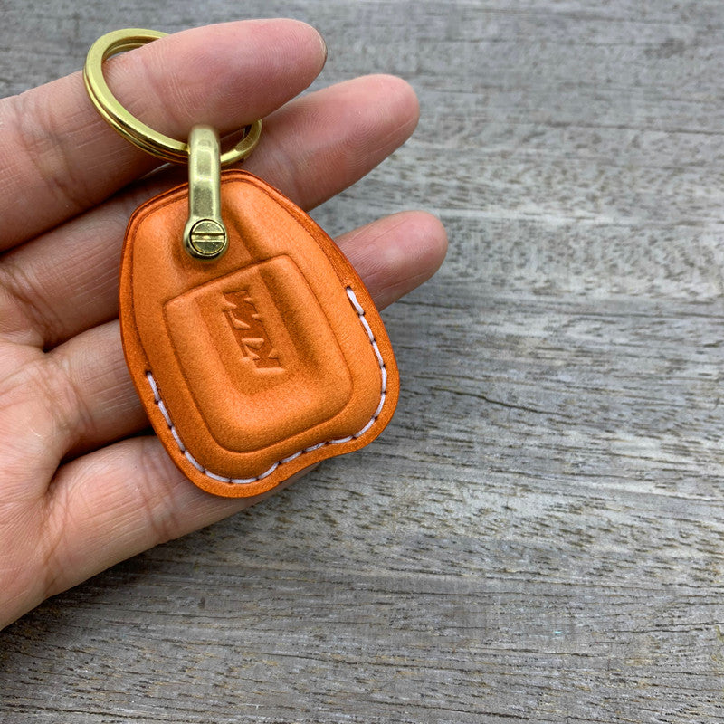2022 KTM 1290 Super Adventure Key Case Set – Handmade Leather Covers for Main and Backup Keys