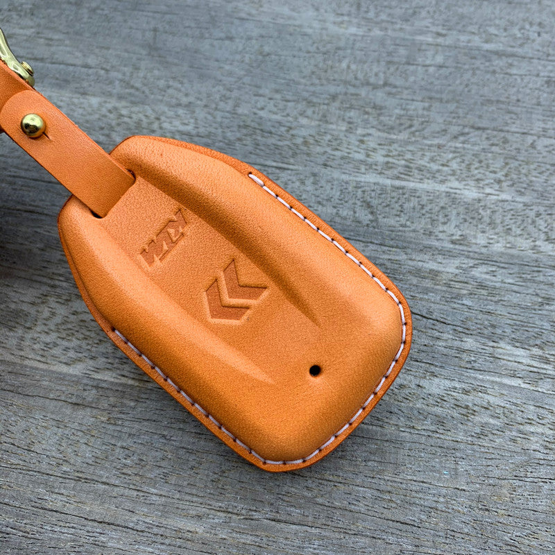 2022 KTM 1290 Super Adventure Key Case Set – Handmade Leather Covers for Main and Backup Keys