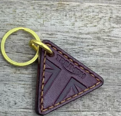 Triumph Scrambler 1200 XC XE / Rocket / Bonneville Handmade Leather Key Case – Italian Full-Grain Cowhide