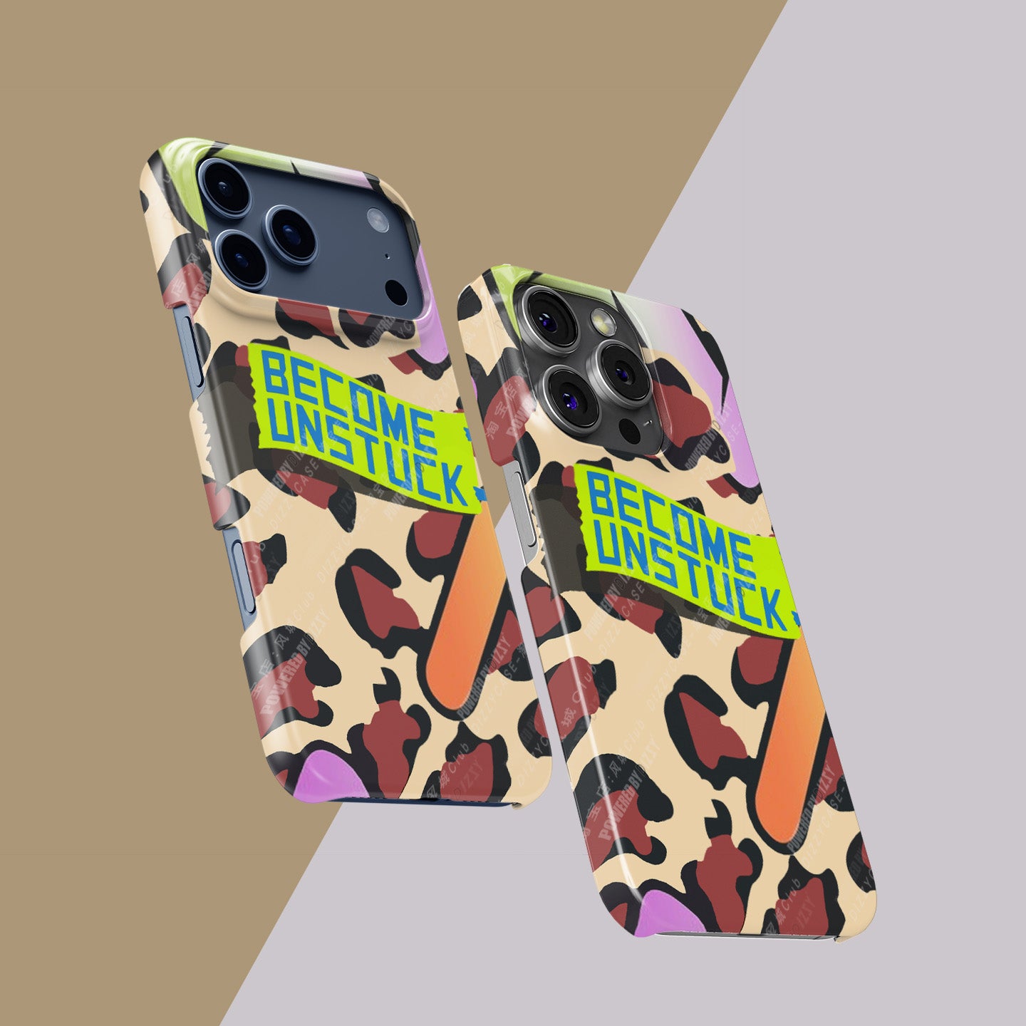 Leopard Print Statement Phone Case for iPhone 17 Pro – Bold Streetwear Style
