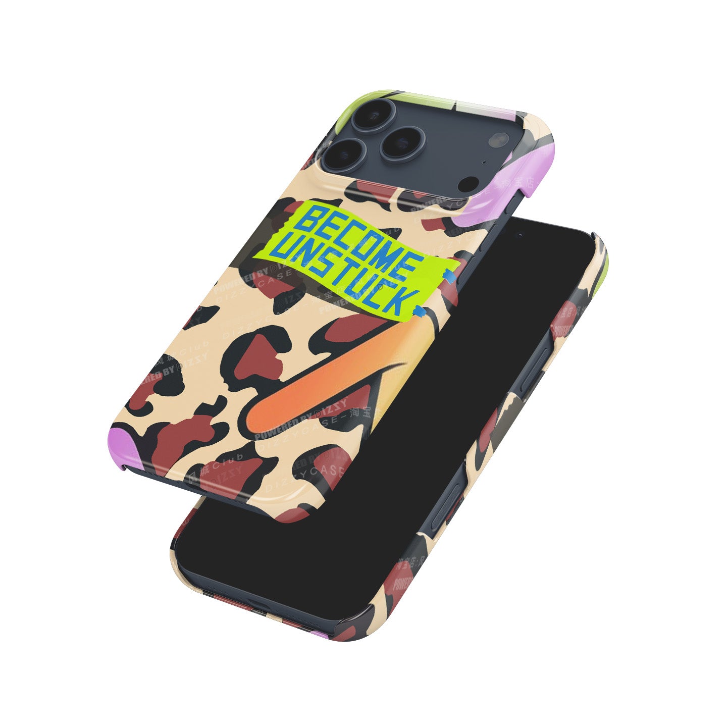 Leopard Print Statement Phone Case for iPhone 17 Pro – Bold Streetwear Style