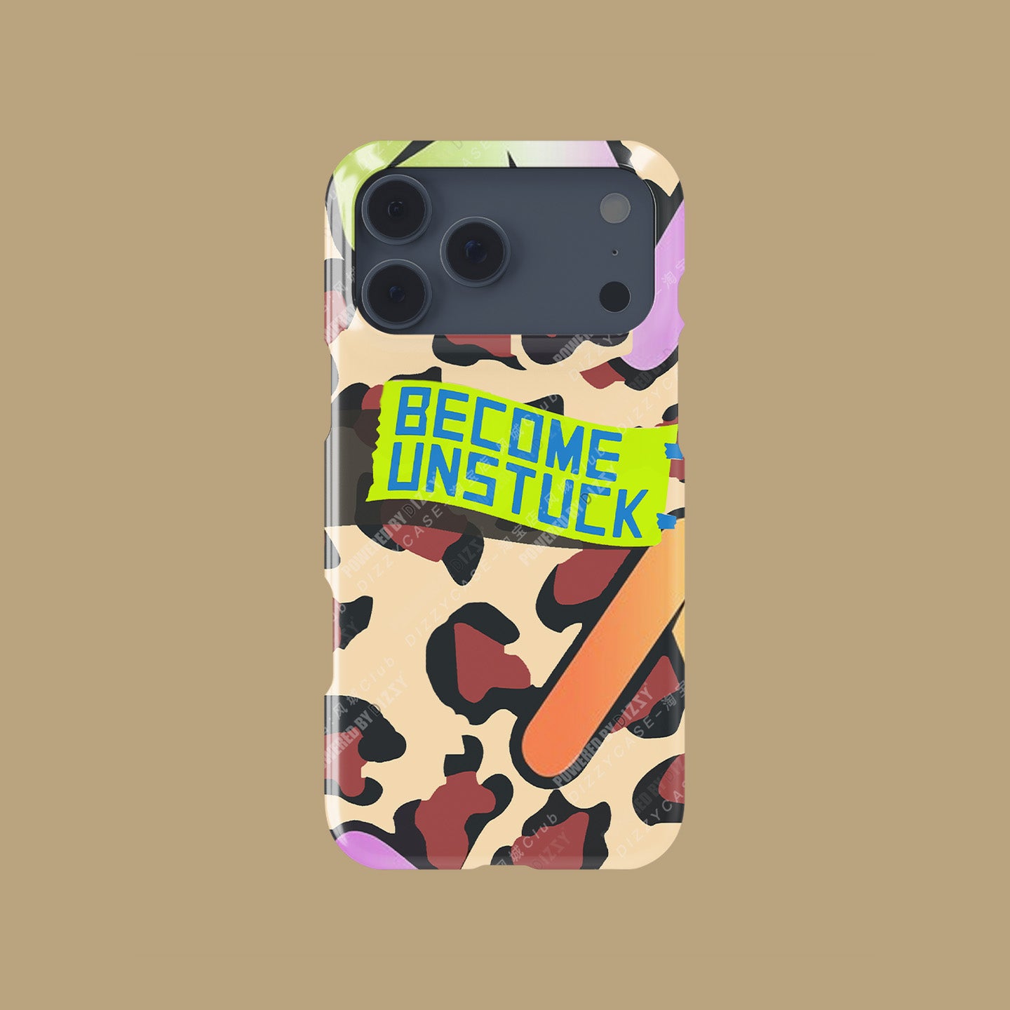 Leopard Print Statement Phone Case for iPhone 17 Pro – Bold Streetwear Style
