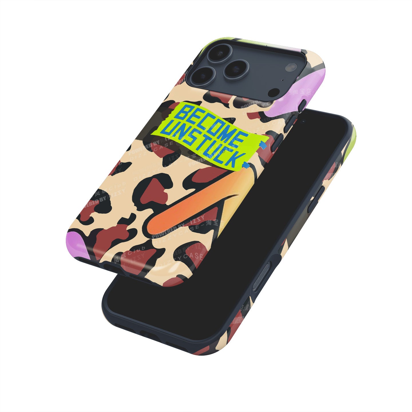 Leopard Print Statement Phone Case for iPhone 17 Pro – Bold Streetwear Style