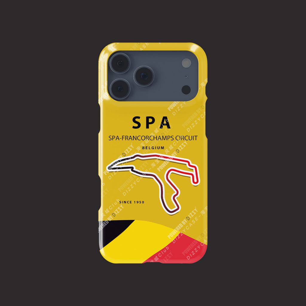 Yellow Geometric Lines Phone Case for iPhone 17 Pro