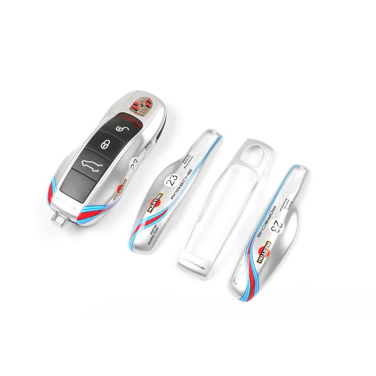 Porsche Martini Racing Livery Key Fob Cover Classic Heritage Edition