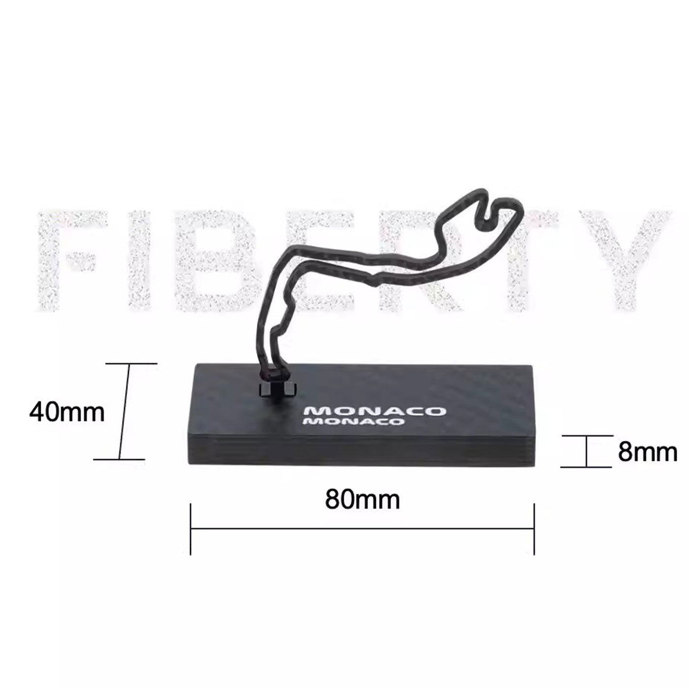 Australia Melbourne F1 2026 Circuit Track Ornament - Carbon Fiber Desk Decor