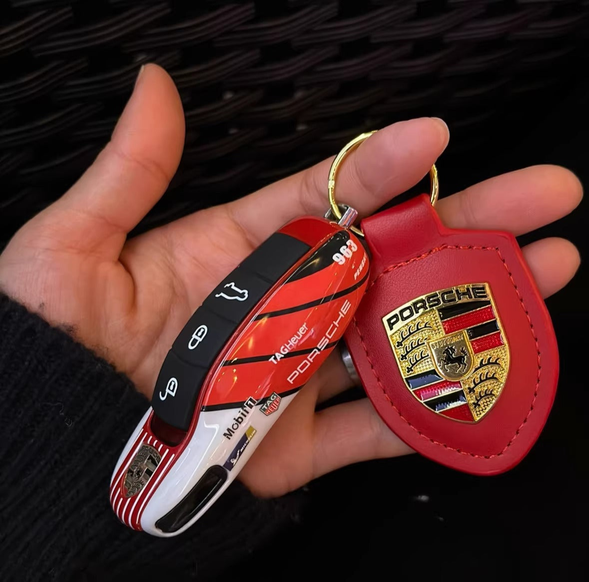 Porsche 963 LMDh Racing Livery Key Fob Cover Modern Endurance Edition