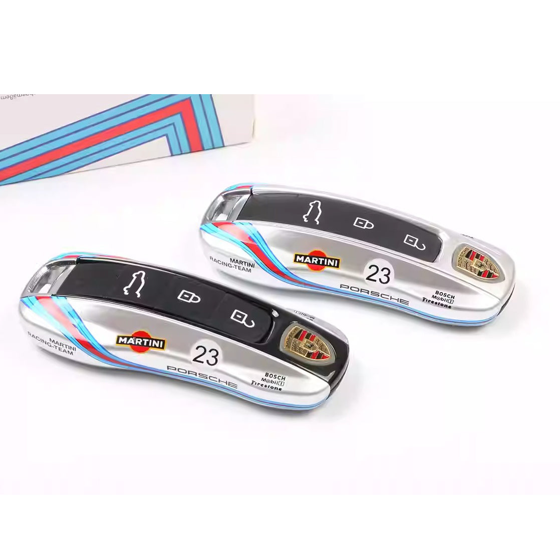 Porsche Martini Racing Livery Key Fob Cover Classic Heritage Edition