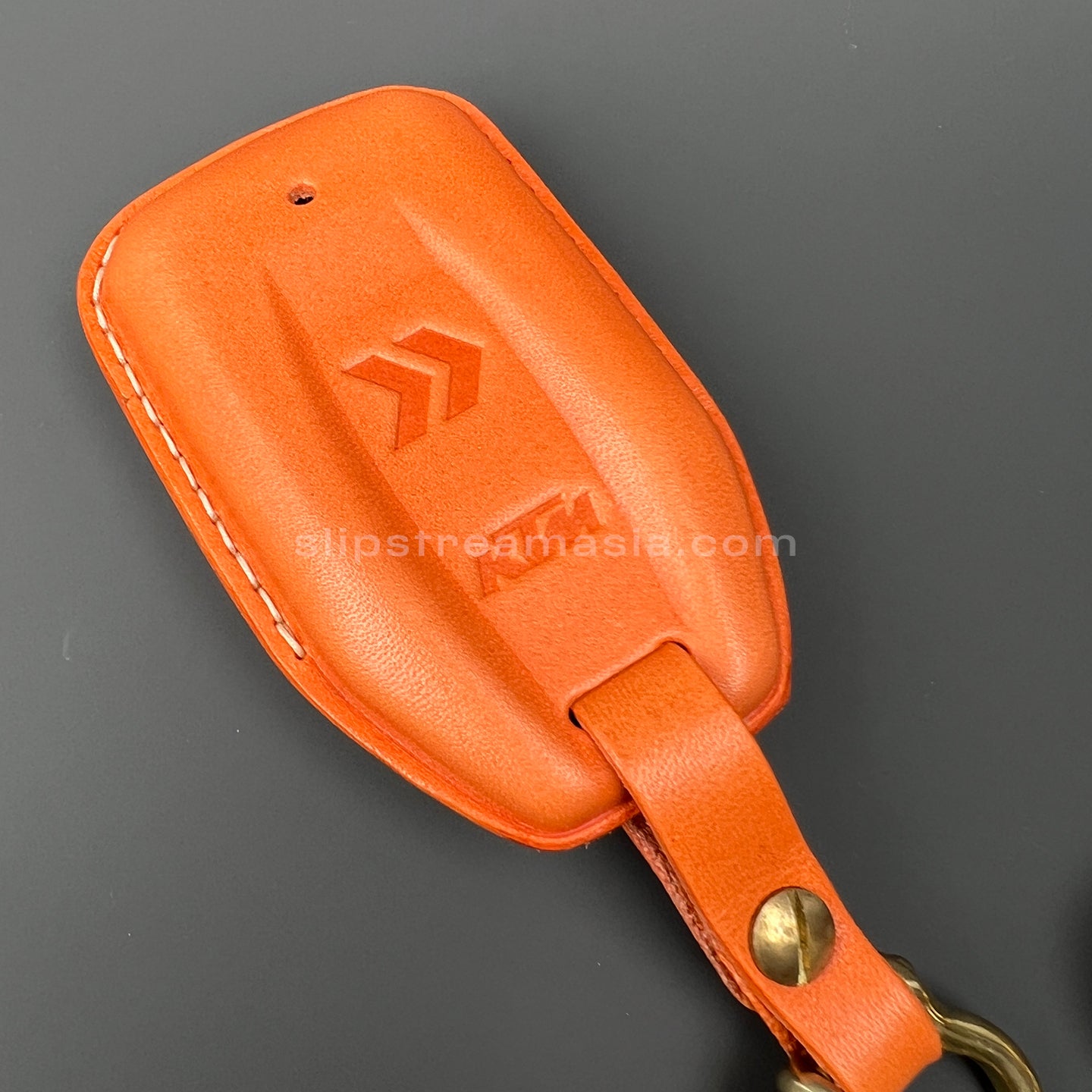 2022 KTM 1290 Super Adventure Key Case Set – Handmade Leather Covers for Main and Backup Keys