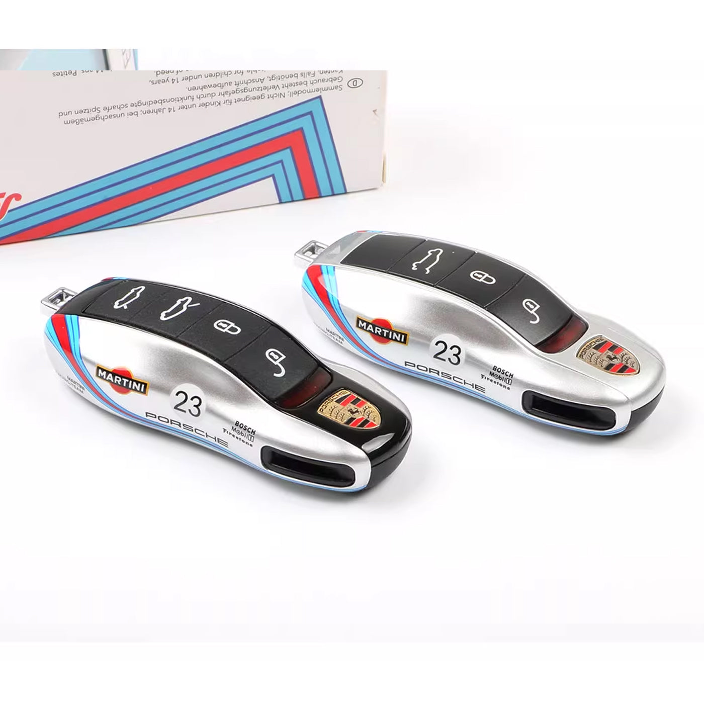 Porsche Martini Racing Livery Key Fob Cover Classic Heritage Edition