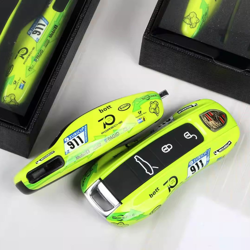 Porsche Manthey Racing Grello Edition Key Fob Cover Nurburgring 24h Legacy