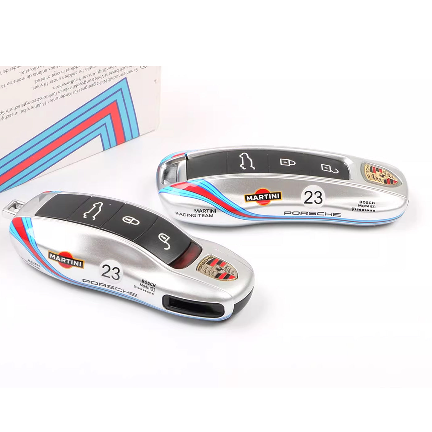 Porsche Martini Racing Livery Key Fob Cover Classic Heritage Edition