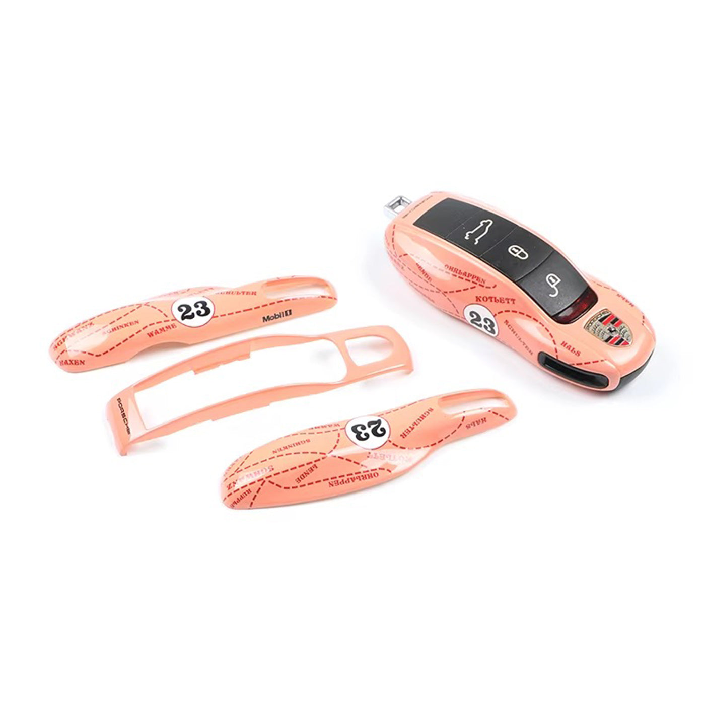 Porsche Pink Pig Le Mans Heritage Key Fob Cover 917 20 Tribute Edition