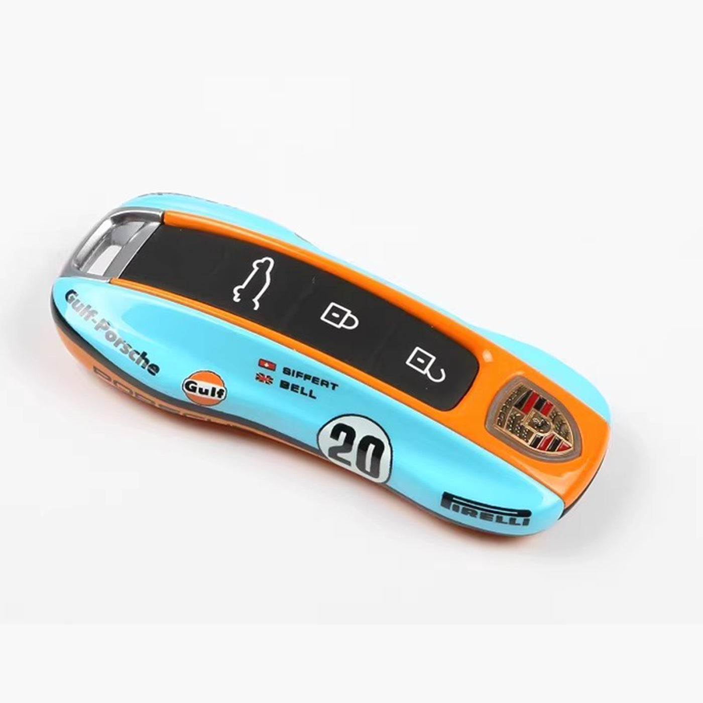 Porsche Gulf Racing Livery Key Fob Cover Le Mans 917 Heritage Edition