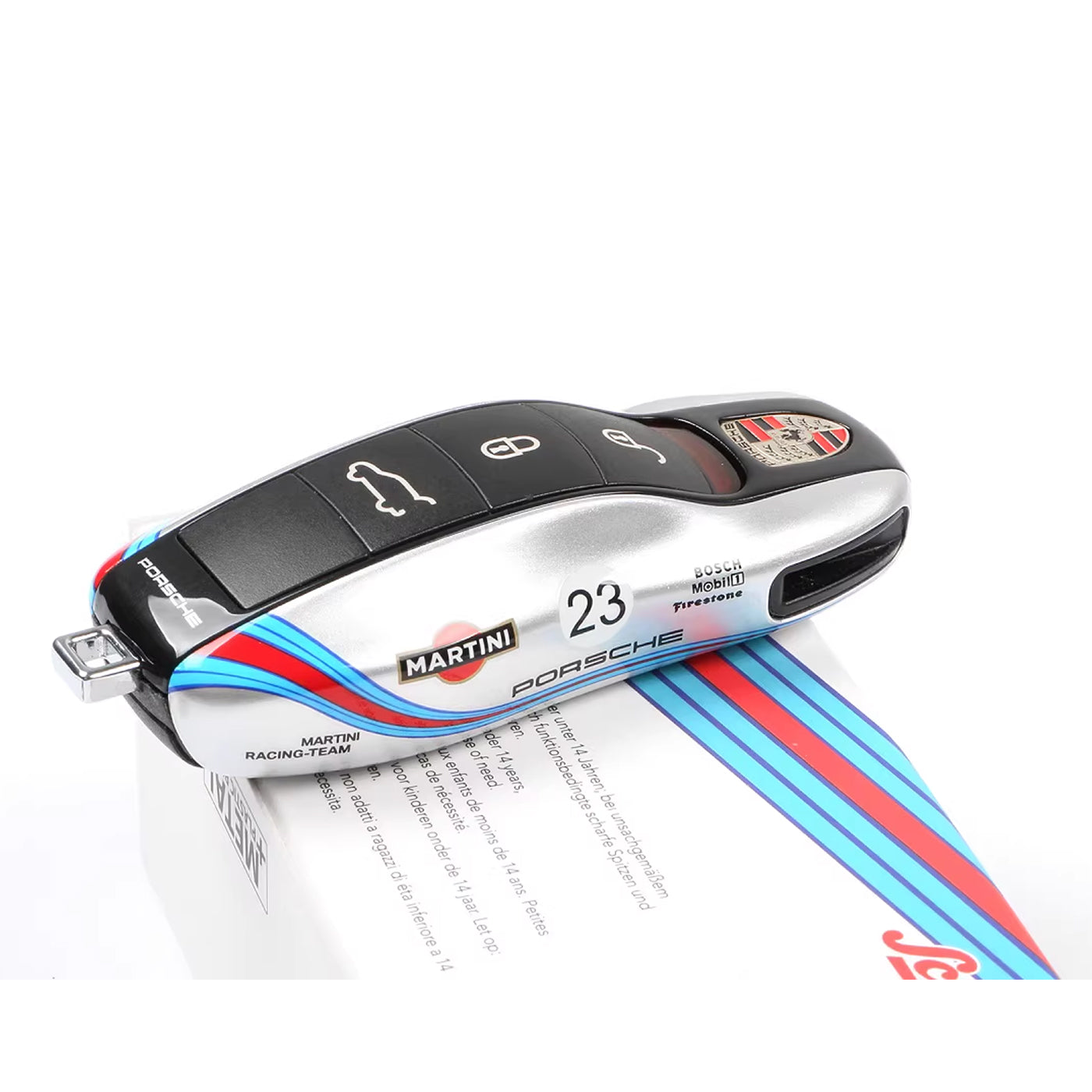 Porsche Martini Racing Livery Key Fob Cover Classic Heritage Edition