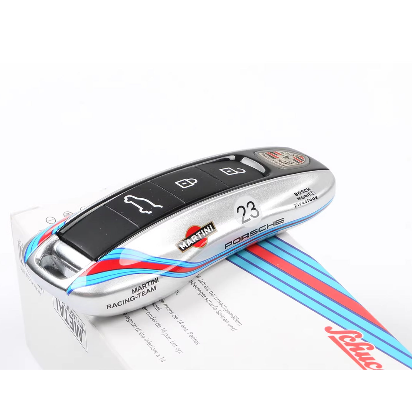 Porsche Martini Racing Livery Key Fob Cover Classic Heritage Edition