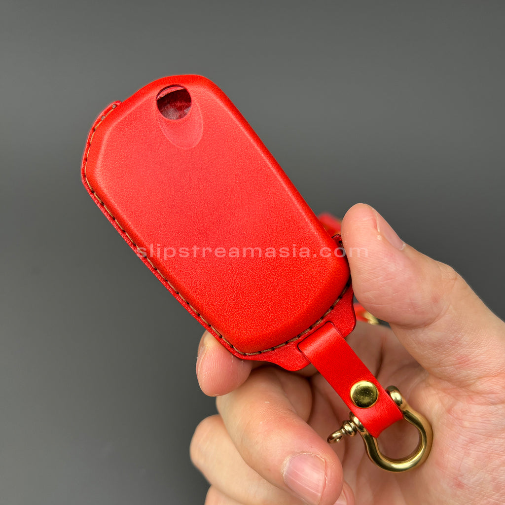 Triumph Scrambler 1200 XC/XE Leather Key Case – Semi & Full Cover Options