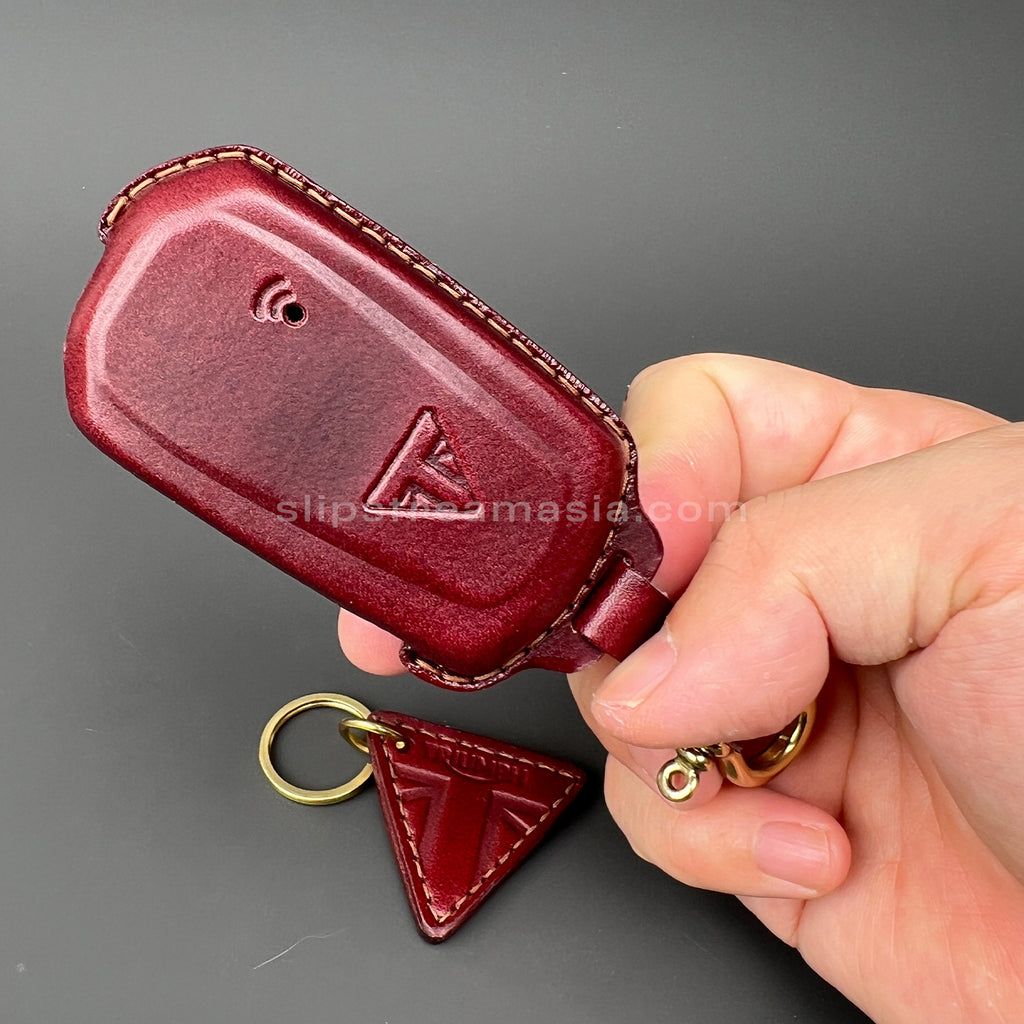 Triumph Scrambler 1200 XC/XE Leather Key Case – Semi & Full Cover Options