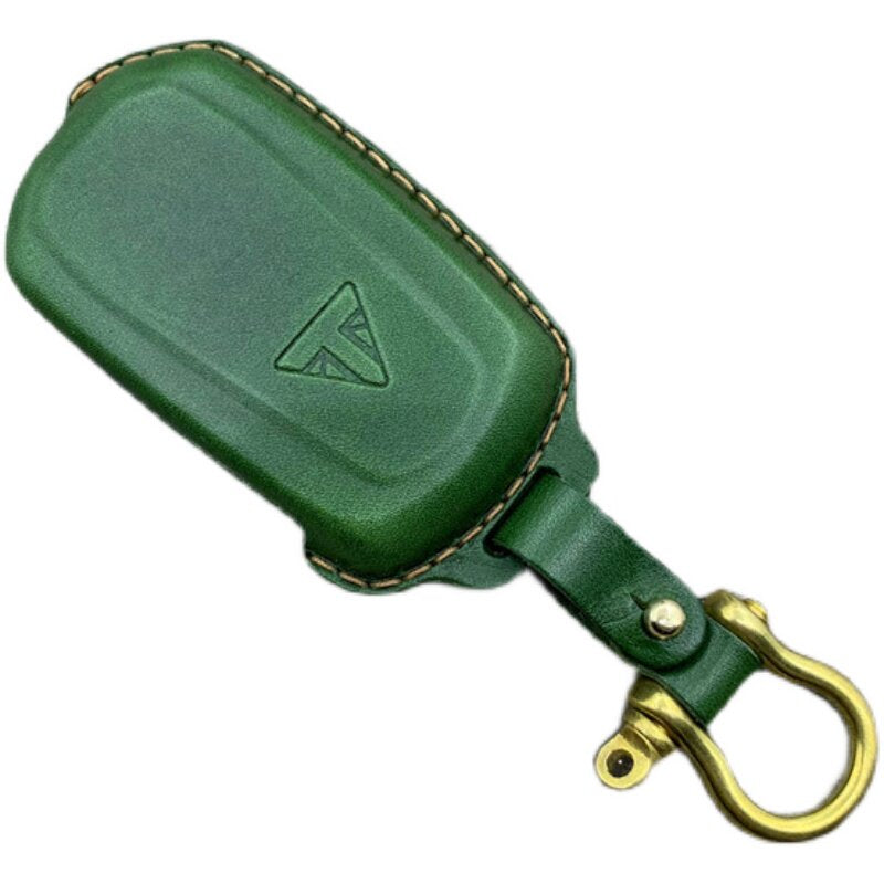 Triumph Scrambler 1200 XC XE / Rocket / Bonneville Handmade Leather Key Case – Italian Full-Grain Cowhide